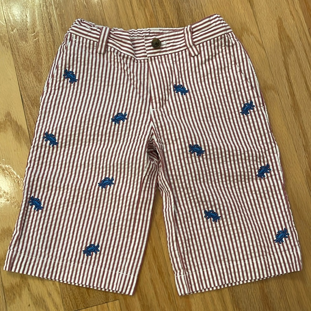 Brooks Brothers Seersucker Shorts size 4 Boys